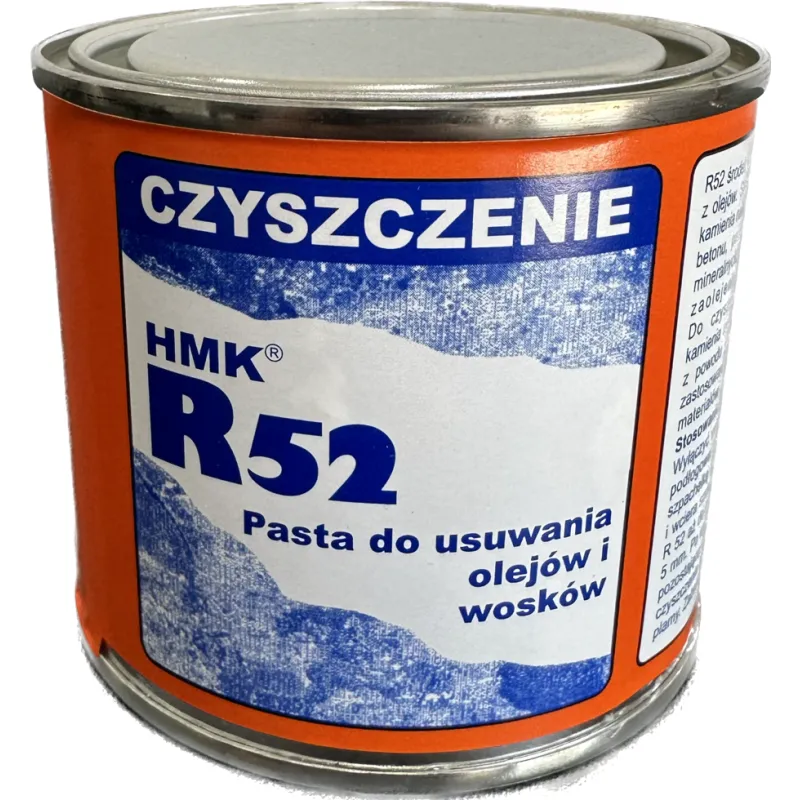 Pasta do usuwania olejów i wosków R52