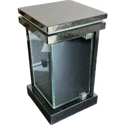 Lampion granitowy LED