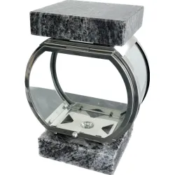 Lampion metalowy z deklami...