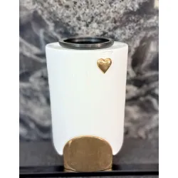 Wazon do ścianki biały